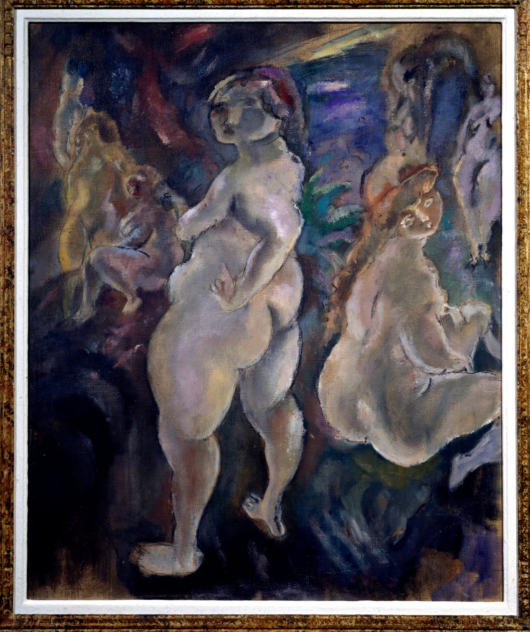 لوحة التكوين لجول باسسين (1885-1930) (أمير.) 1923 غرونوبل ، متحف الفنون الجميلة بواسطة جول باسين