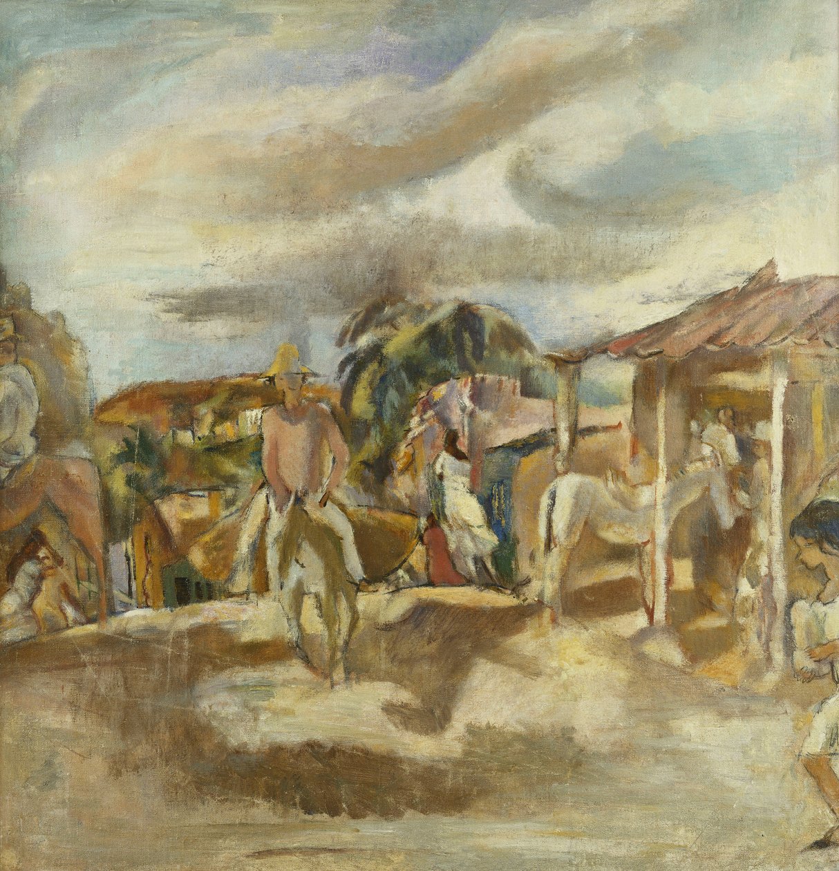 القرية الكوبية ؛ القرية الكوبية ، 1917-1918 بواسطة جول باسين