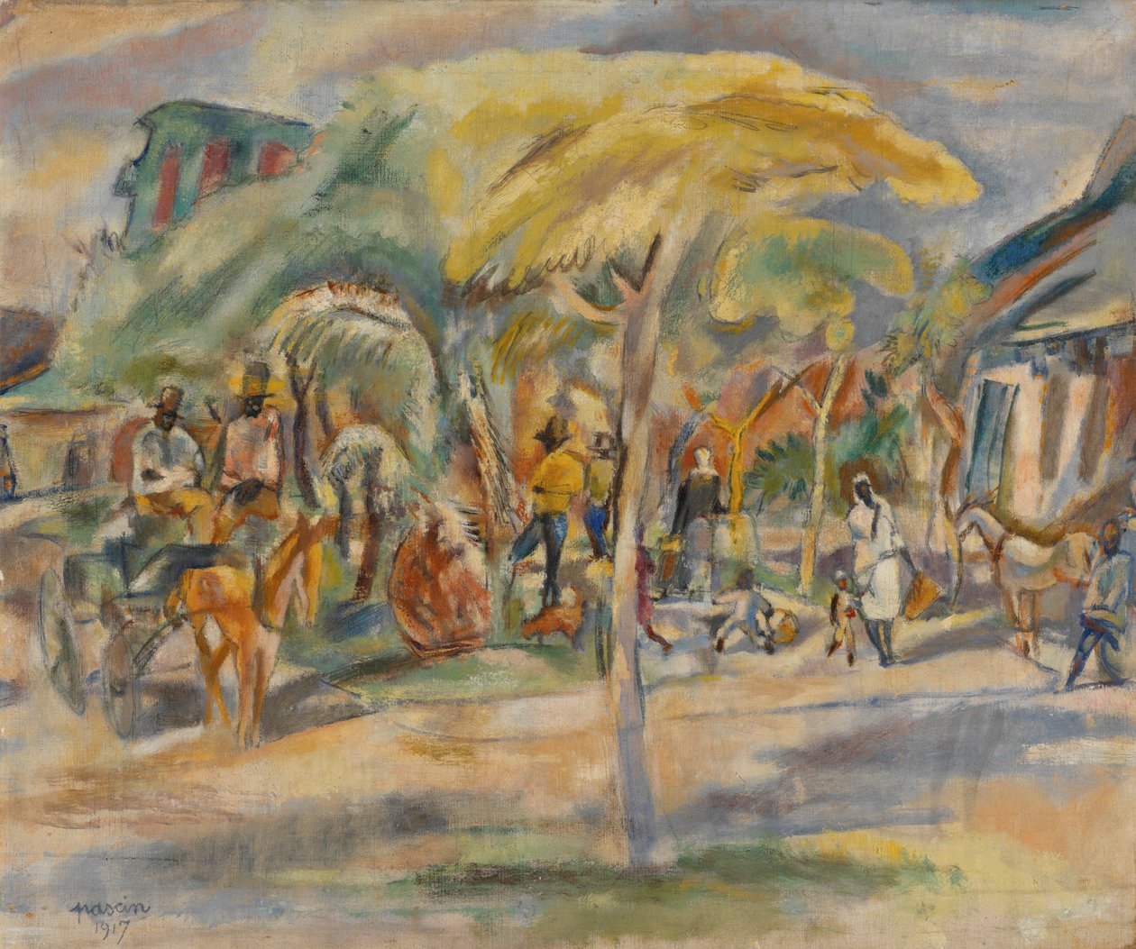 المناظر الطبيعية الجنوبية ، 1917 بواسطة جول باسين