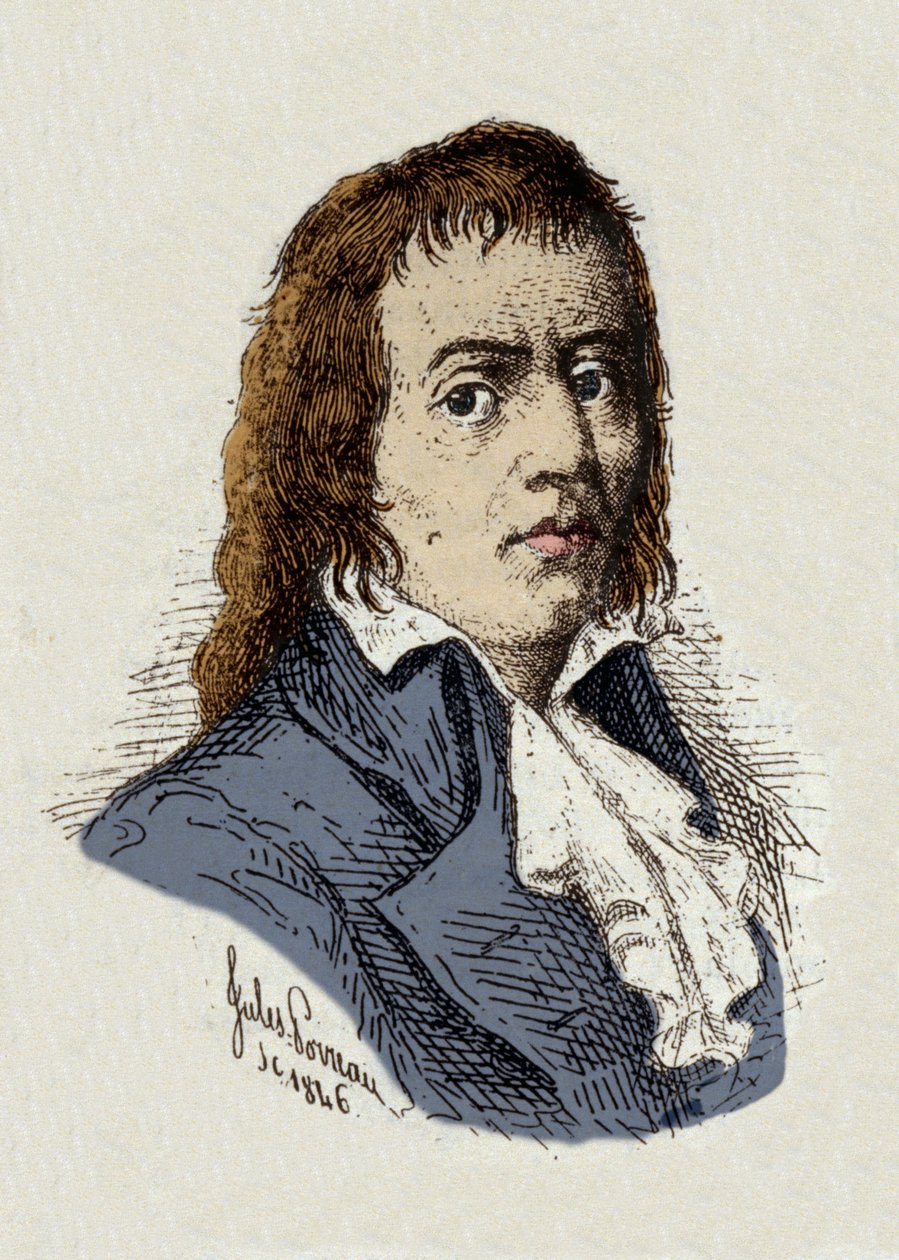 الثورة الفرنسية: "صورة لفرانسوا بابوف ديت غراتشوس (1760-1797) ثورية" رسم لجول بورو بواسطة جول بورو