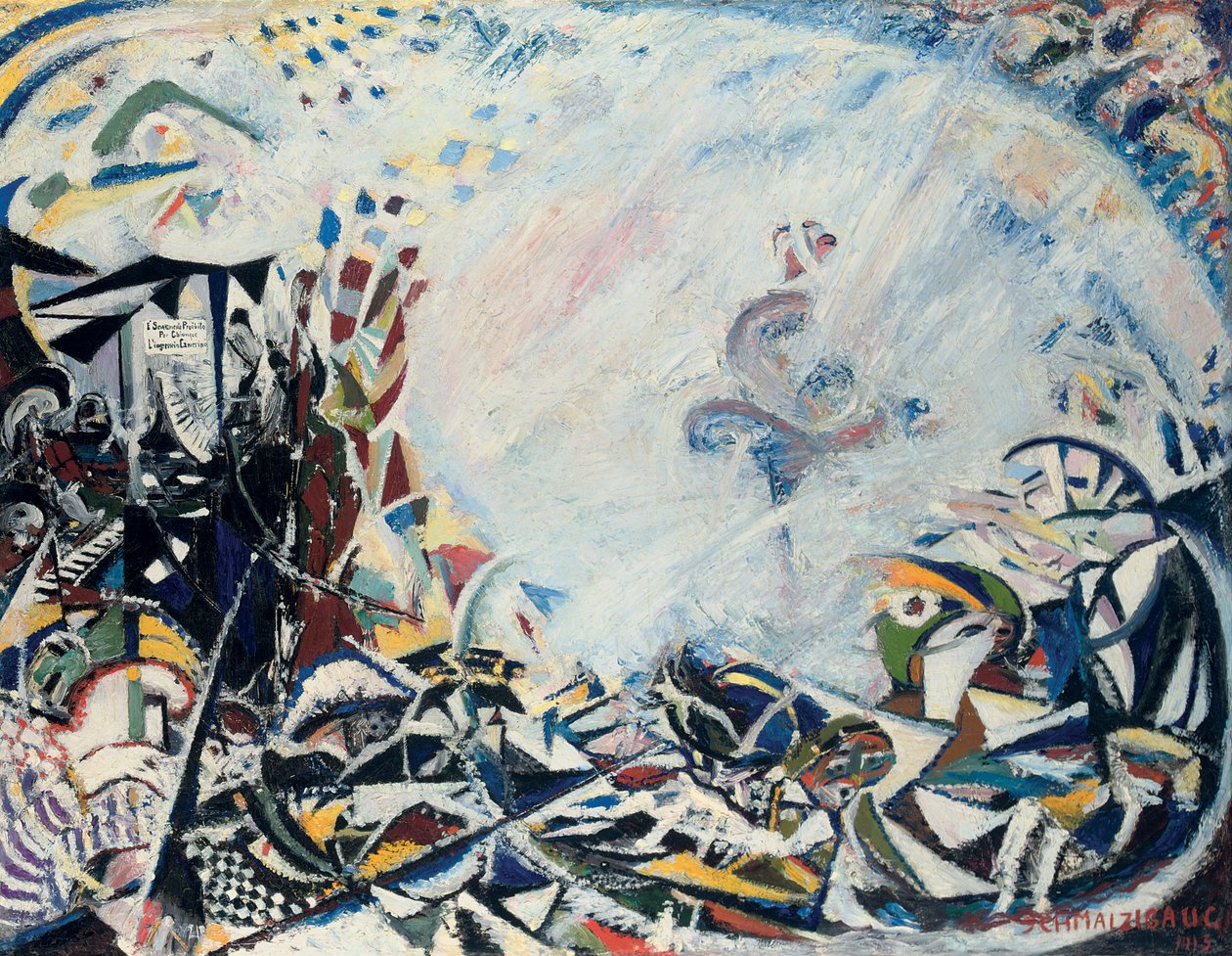 ديناميكية الرقص ديناميكية الرقص ، 1913 بواسطة جول شمالزيوغ