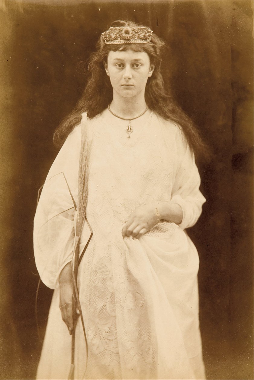 St Agnes (Alice Liddell) بواسطة جوليا مارغريت كاميرون