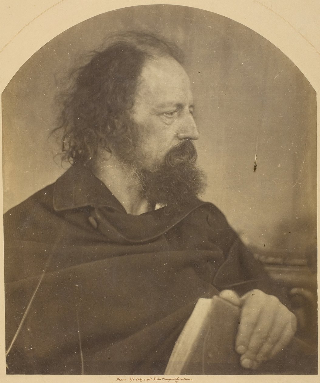 الراهب القذر ، ألفريد تينيسون 1865. بواسطة جوليا مارغريت كاميرون