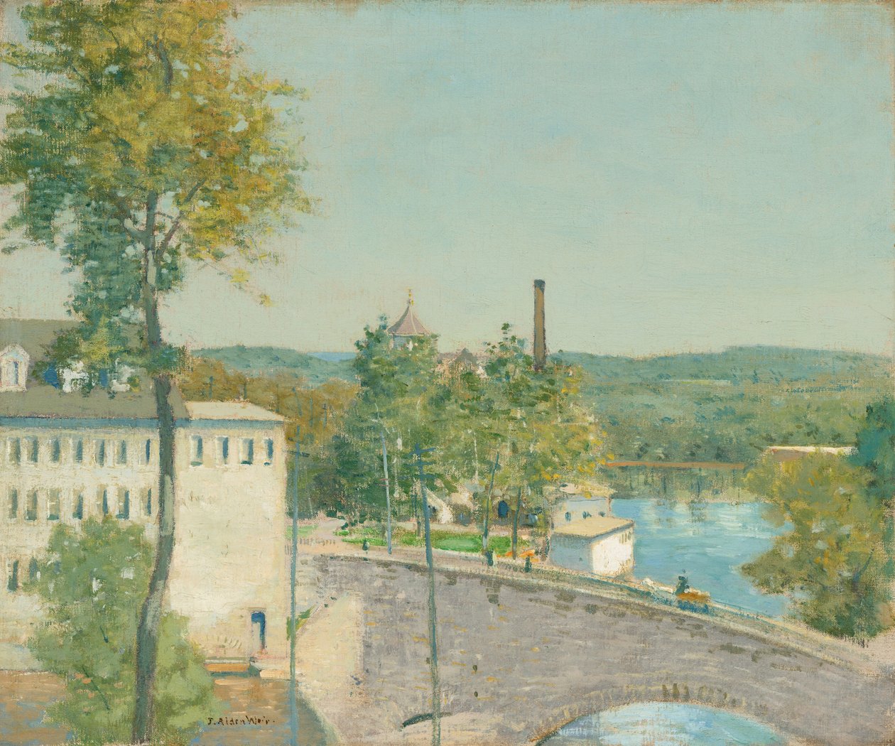 شركة US Thread Company Mills ، Willimantic ، Connecticut بواسطة جوليان الدين وير