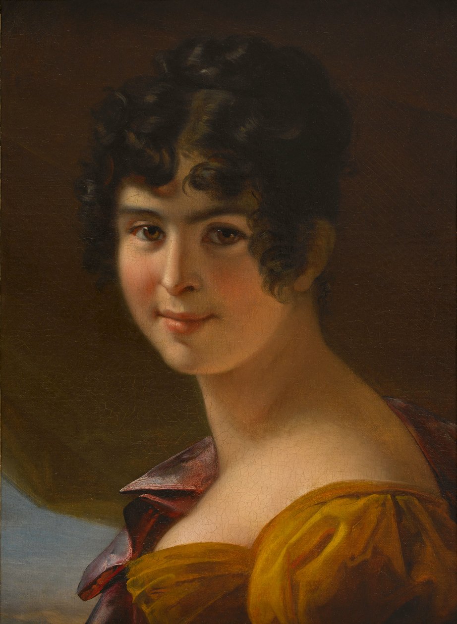 صورة أديل فوشير 1803-1868 ، حوالي 1820. بواسطة جولي دوفيدال دي مونتفيرييه