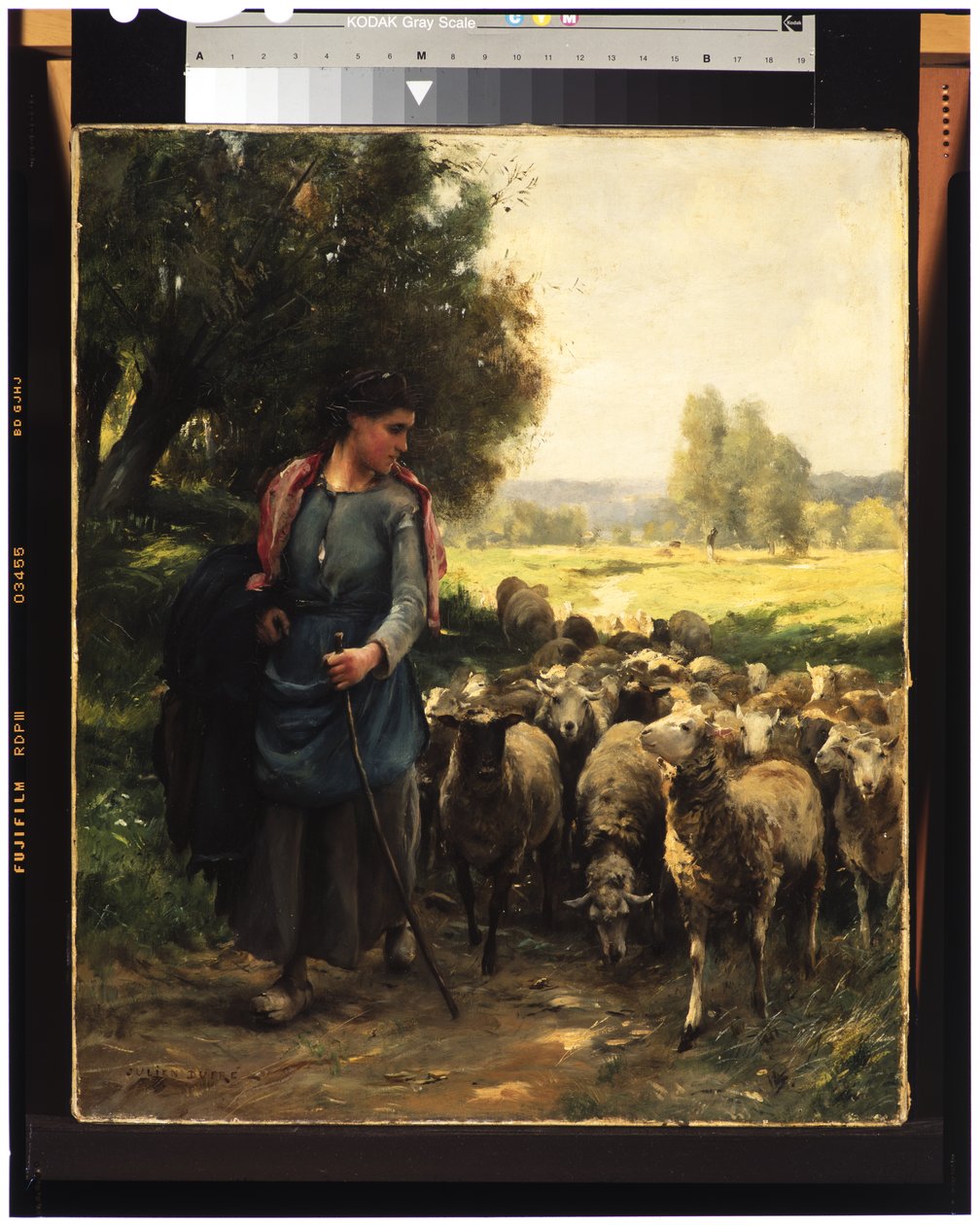 الشابة الصغيرة ، c.1900 بواسطة جوليان دوبري