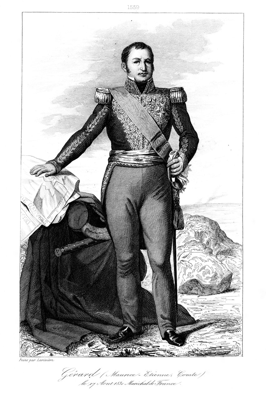 إتيان موريس جيرارد 1773-1852 ، جنرال ورجل دولة فرنسي ، 1839. بواسطة جوليان ليوبولد بويلي