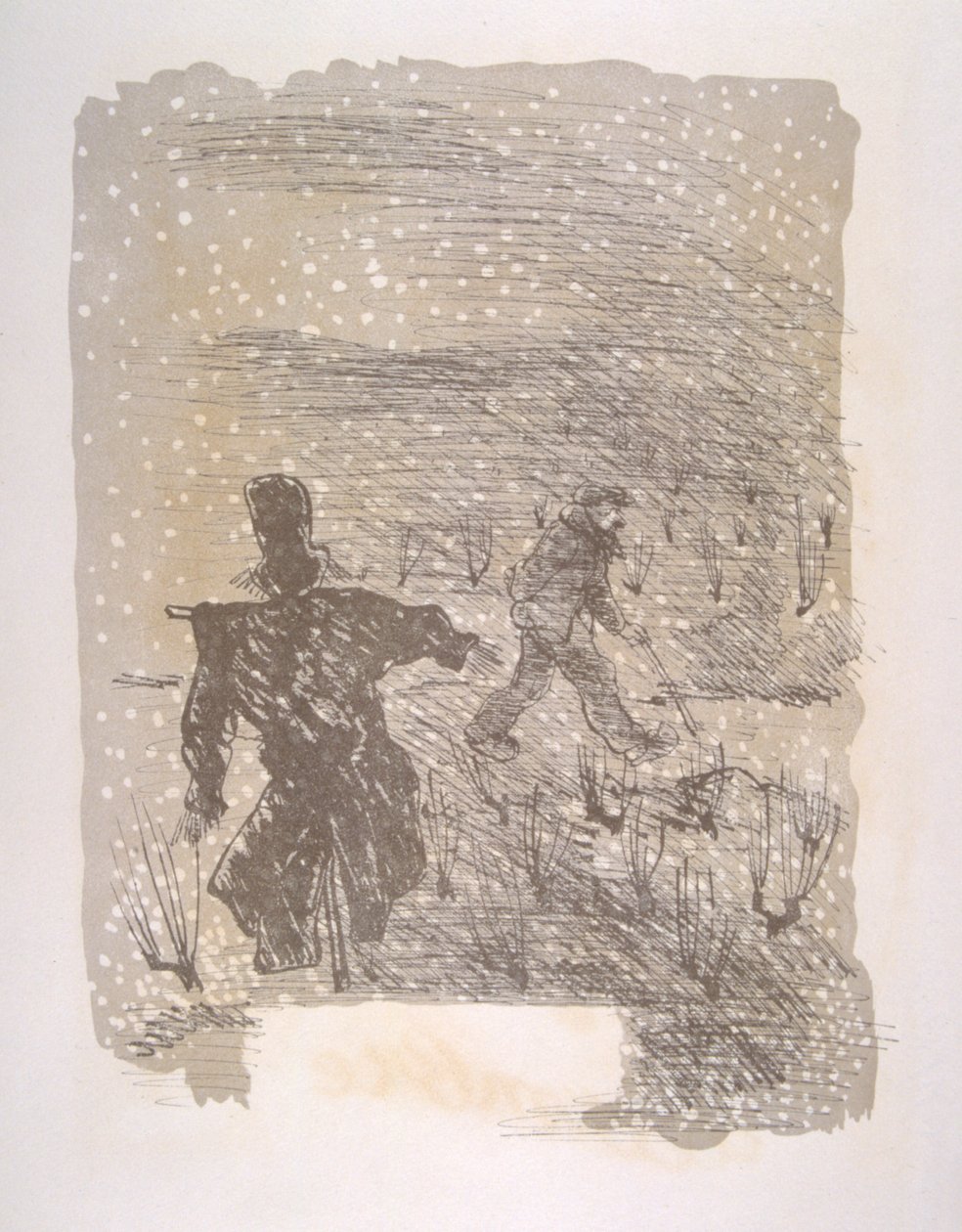 رسم نبيذ فكاهي عام 1946 ، رسم توضيحي لجوليان بافيل بواسطة جوليان بافيل