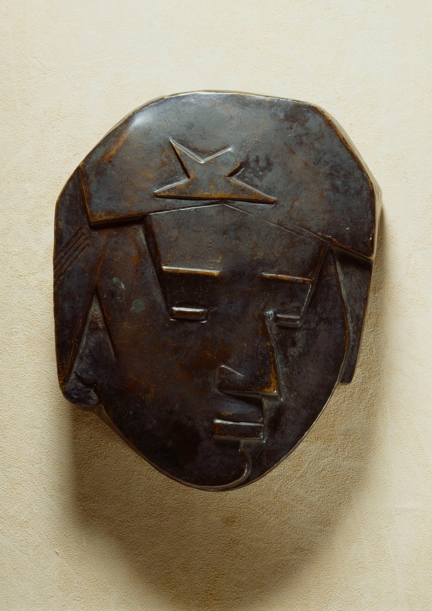 وجه المراهق وجه فتاة مراهقة ، 1928-1929 بواسطة خوليو جونزاليس