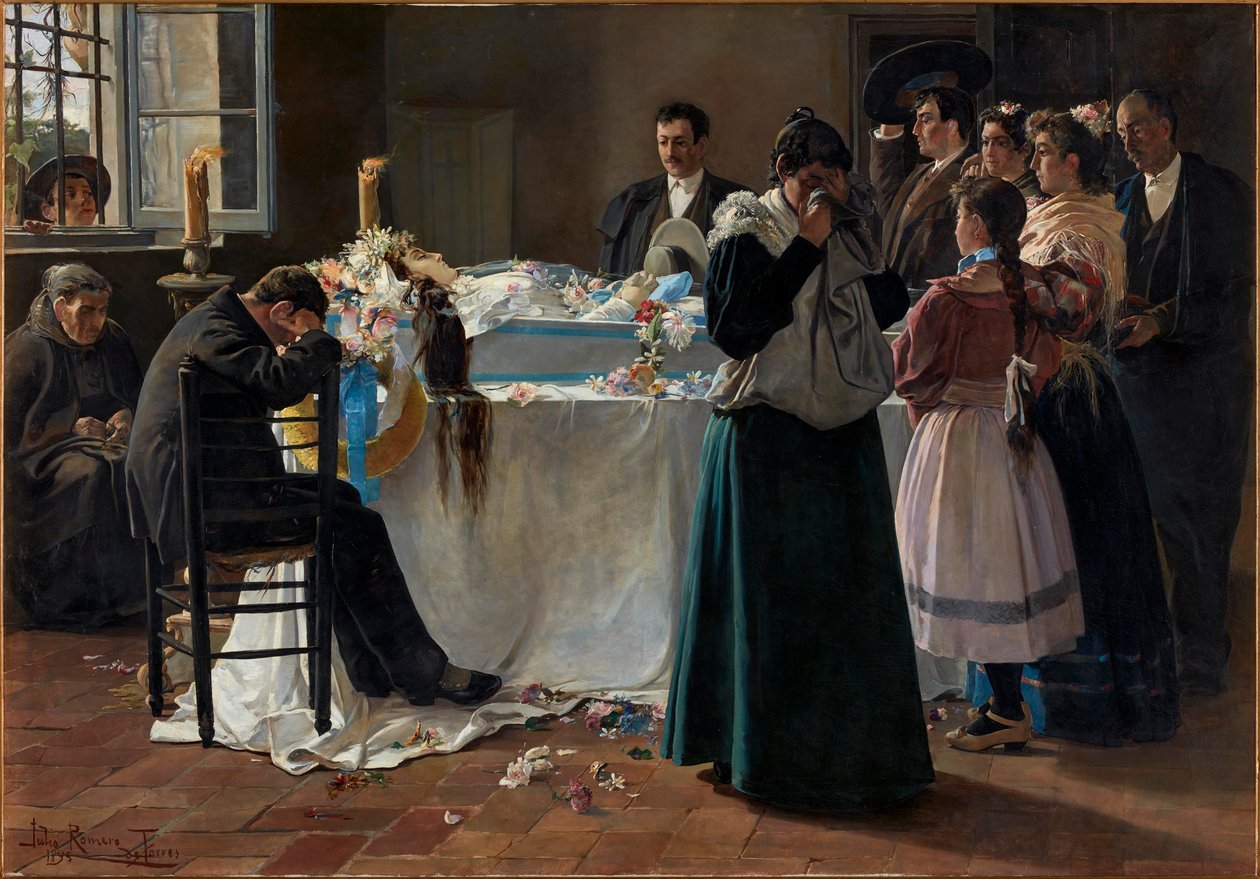 انظروا كم كانت جميلة ، 1895. بواسطة خوليو روميرو دي توريس