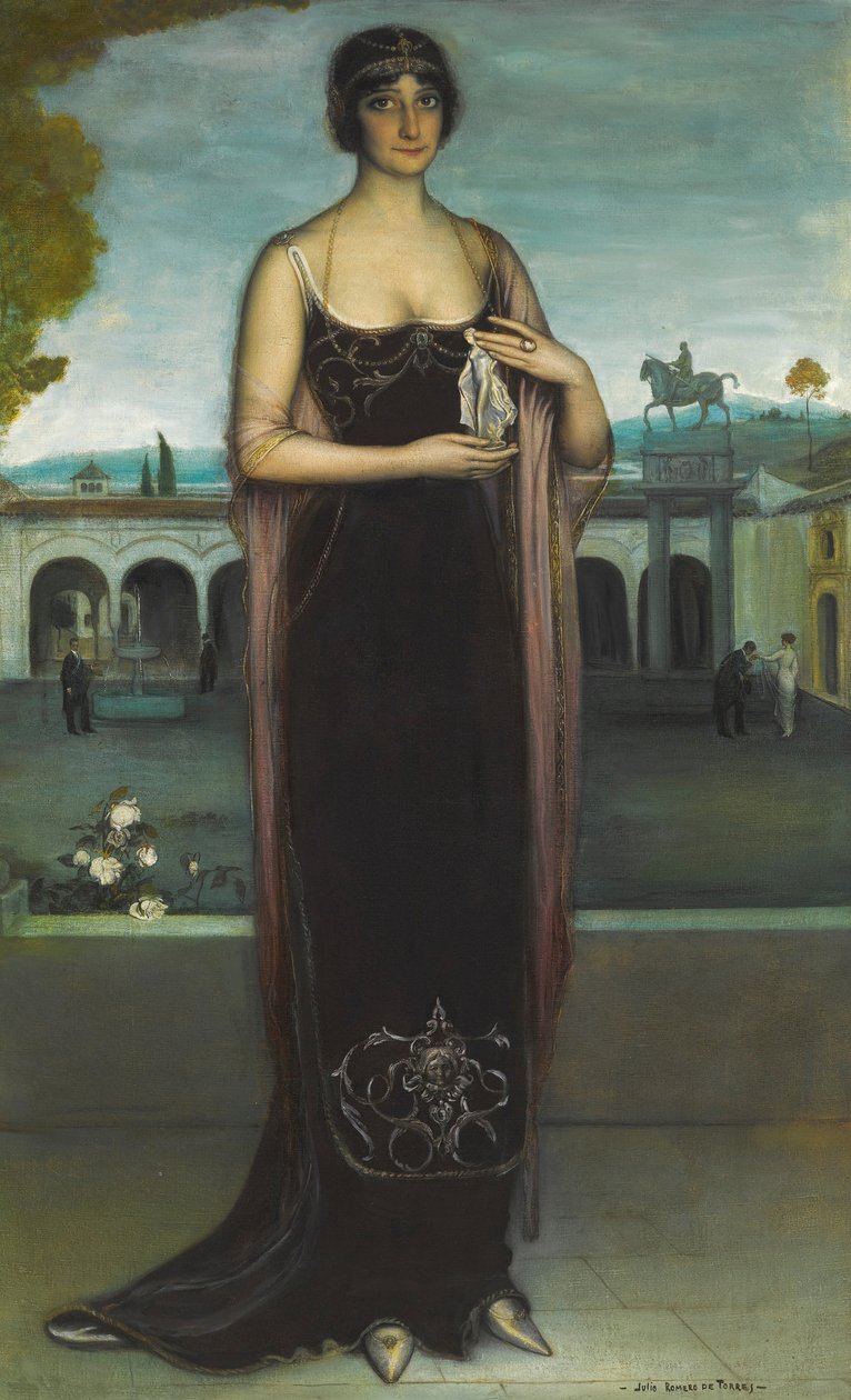 صورة لأديلا كاربوني 1890-1960 ، ج. 1911. بواسطة خوليو روميرو دي توريس