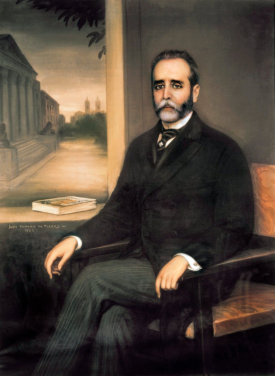 صورة خوسيه سانشيز جويرا (1859-1935) ، سياسي ومحامي وصحفي إسباني بواسطة خوليو روميرو دي توريس