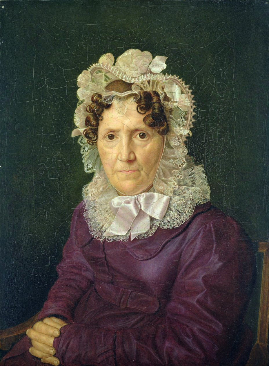 Angel Sophia Hase ، عمة الفنان ، 1828 بواسطة يوليوس أولداخ