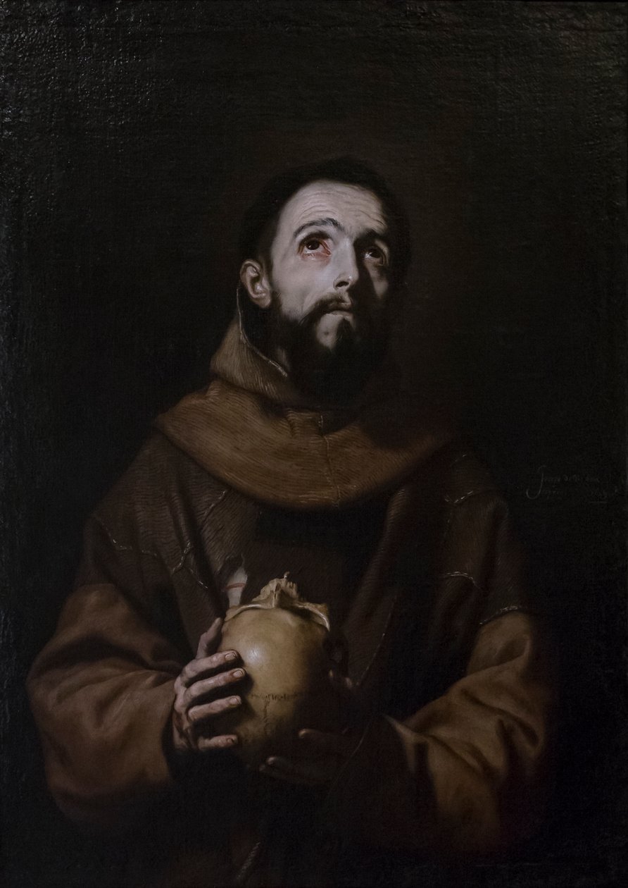 القديس فرنسيس بواسطة جوسيبي دي (1591-1652) ريبيرا