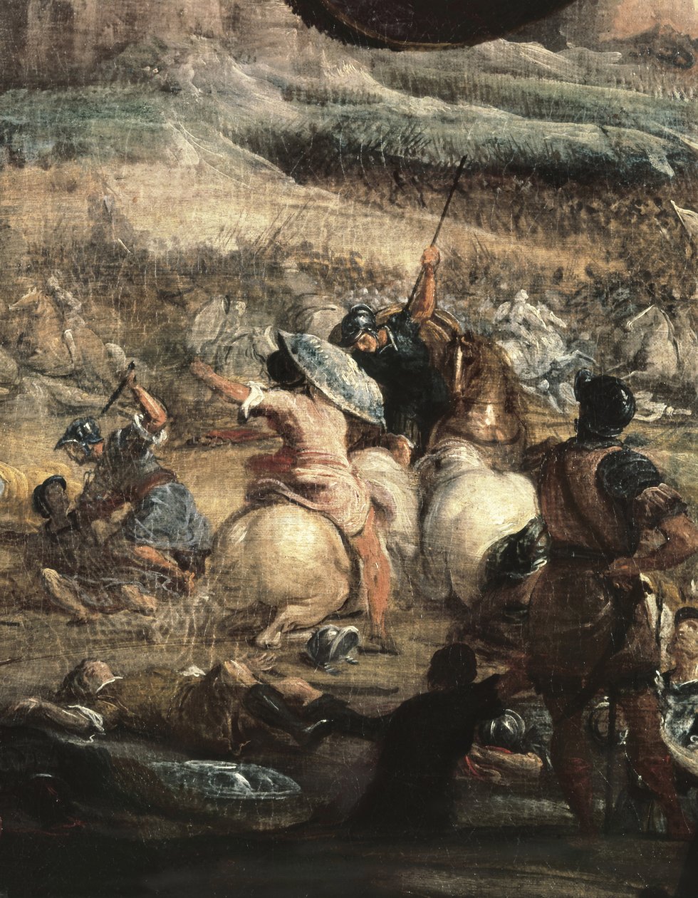 ألاريك الثاني في معركة فوي عام 507 بواسطة جوسيبي أو خوسيه (1605-1656) ليوناردو