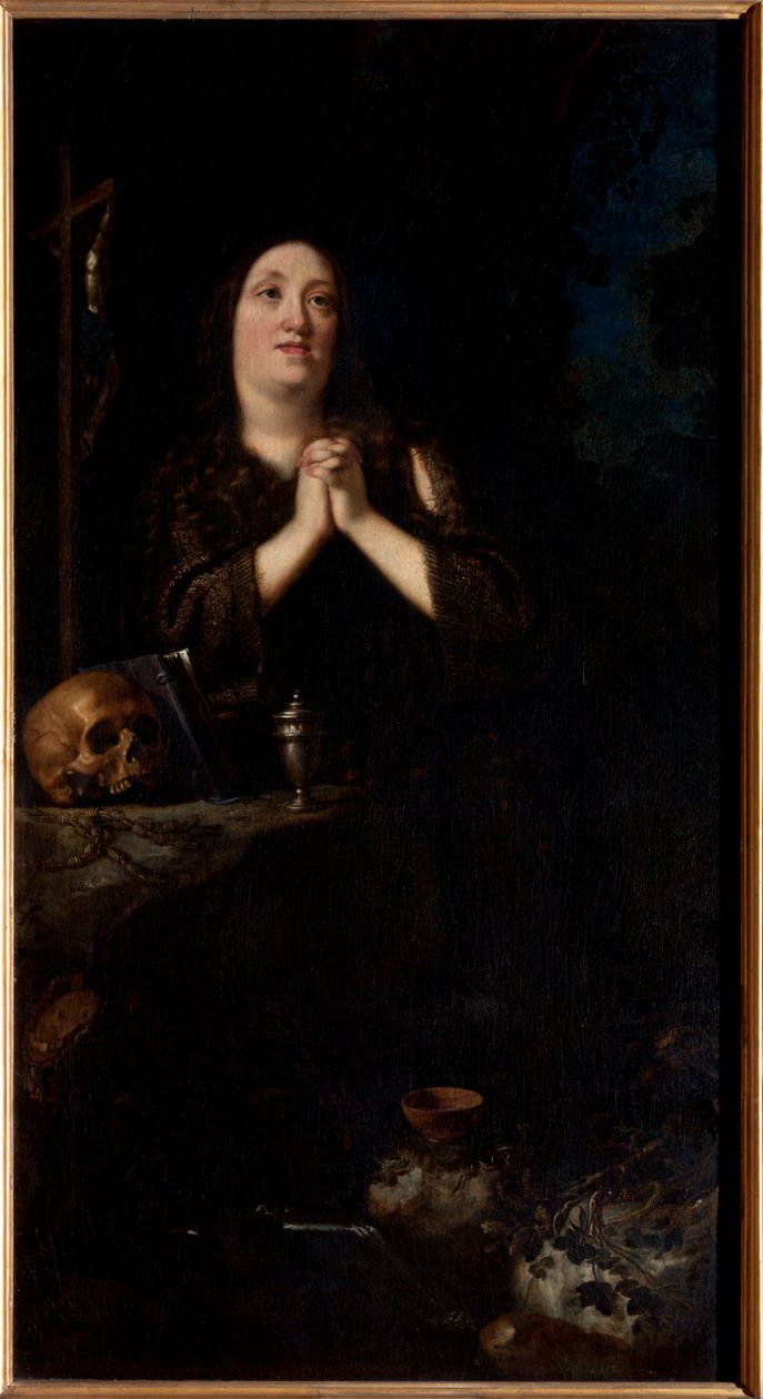 صورة ماريا مادالينا من النمسا مثل القديسة مريم المجدلية ، 1620 ج بواسطة جوستوس سوسترمانز