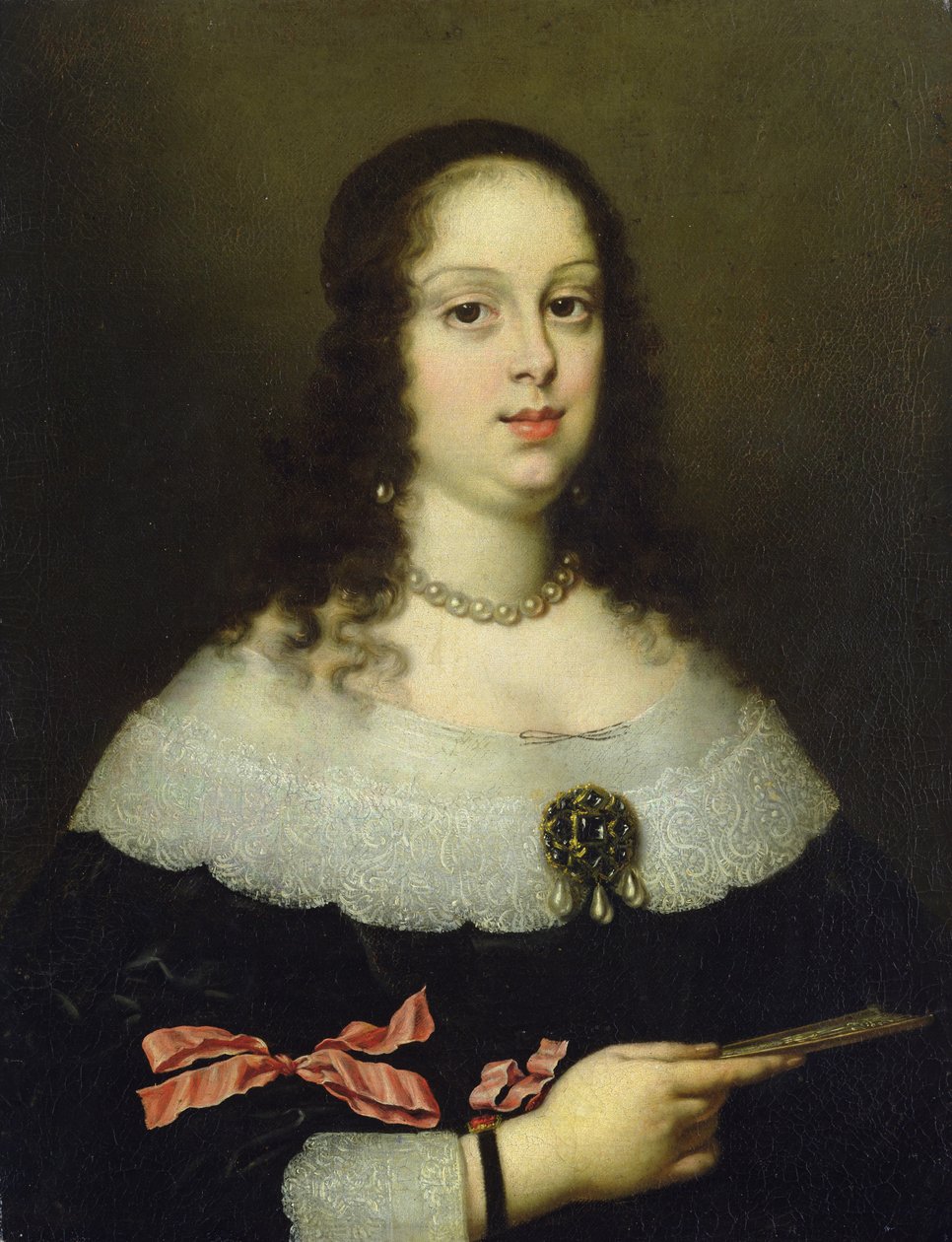 صورة لفيتوريا ديلا روفيري (1622-95) ، دوقة توسكانا الكبرى بواسطة جوستوس سوسترمانز