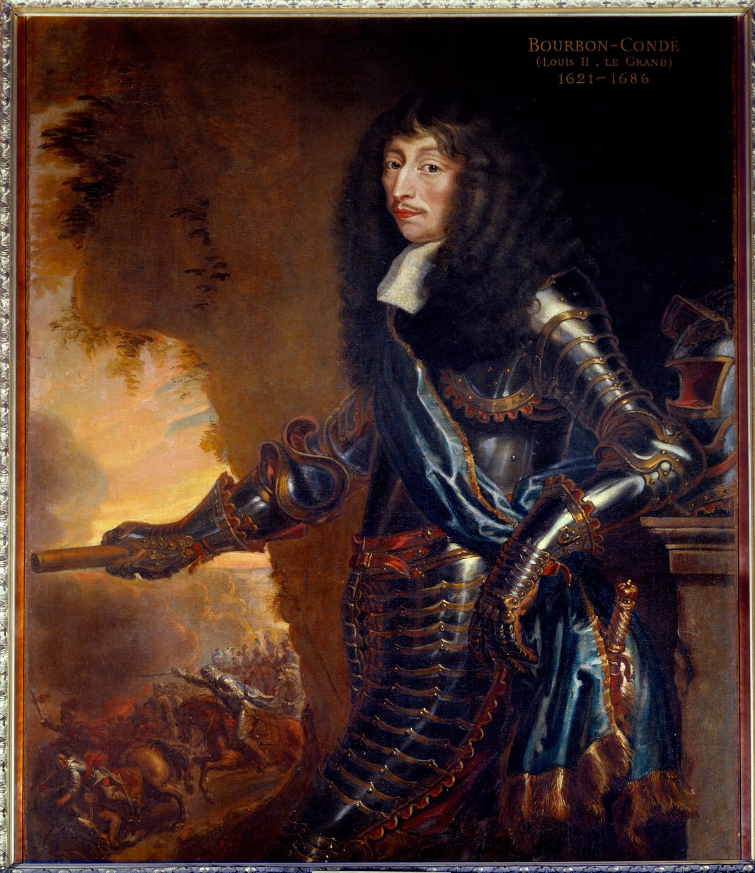 صورة كاملة الطول لغراند كوندي ، لويس الثاني أمير بوربون (بوربون كوندي) (1621-1686) - رسم لجوست ديجمونت (جوستوس فان إيغمونت) (1601-1674) إي سي فل بواسطة جوستوس فان إجمونت