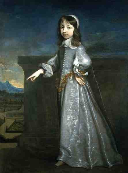 صورة لدوك دورلينز كفتى صغير (1640-1701) (زيت على لوحة) بواسطة جوستوس فان إجمونت