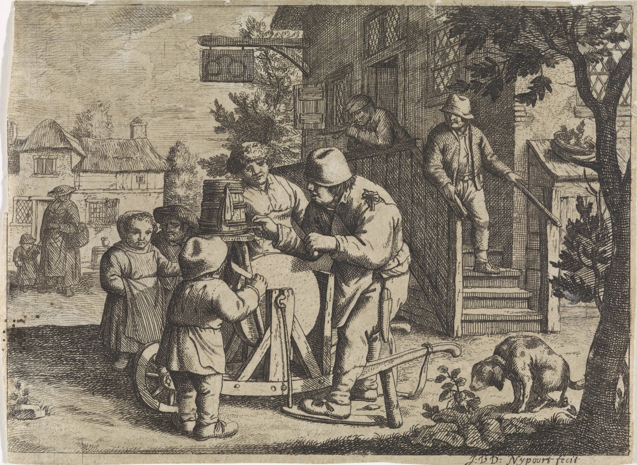 مبراة مقص بواسطة Justus van den Nijpoort