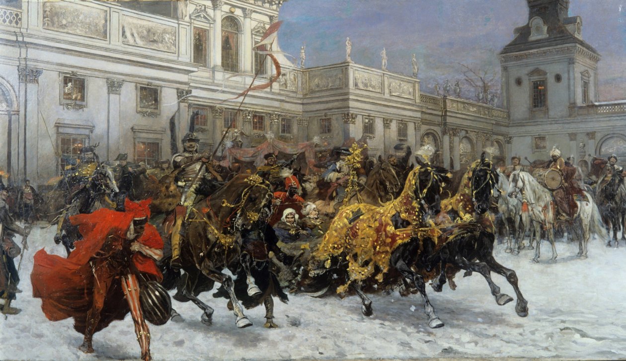 رحيل Marysieńka من Wilanów بواسطة جوزيف برانت