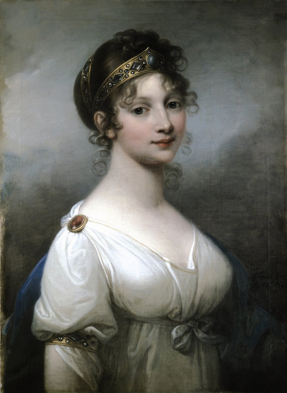 صورة للملكة لويز من بروسيا 1776-1810 ، 1802 بواسطة جوزيف جراسي