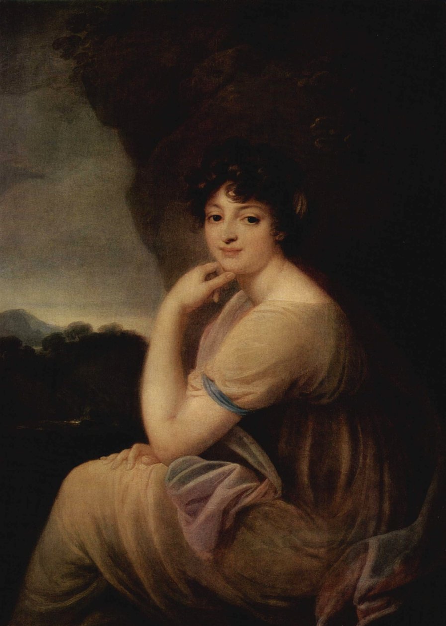 صورة يكاترينا باكونينا 1777-1846 ، ج. 1815 بواسطة جوزيف جراسي