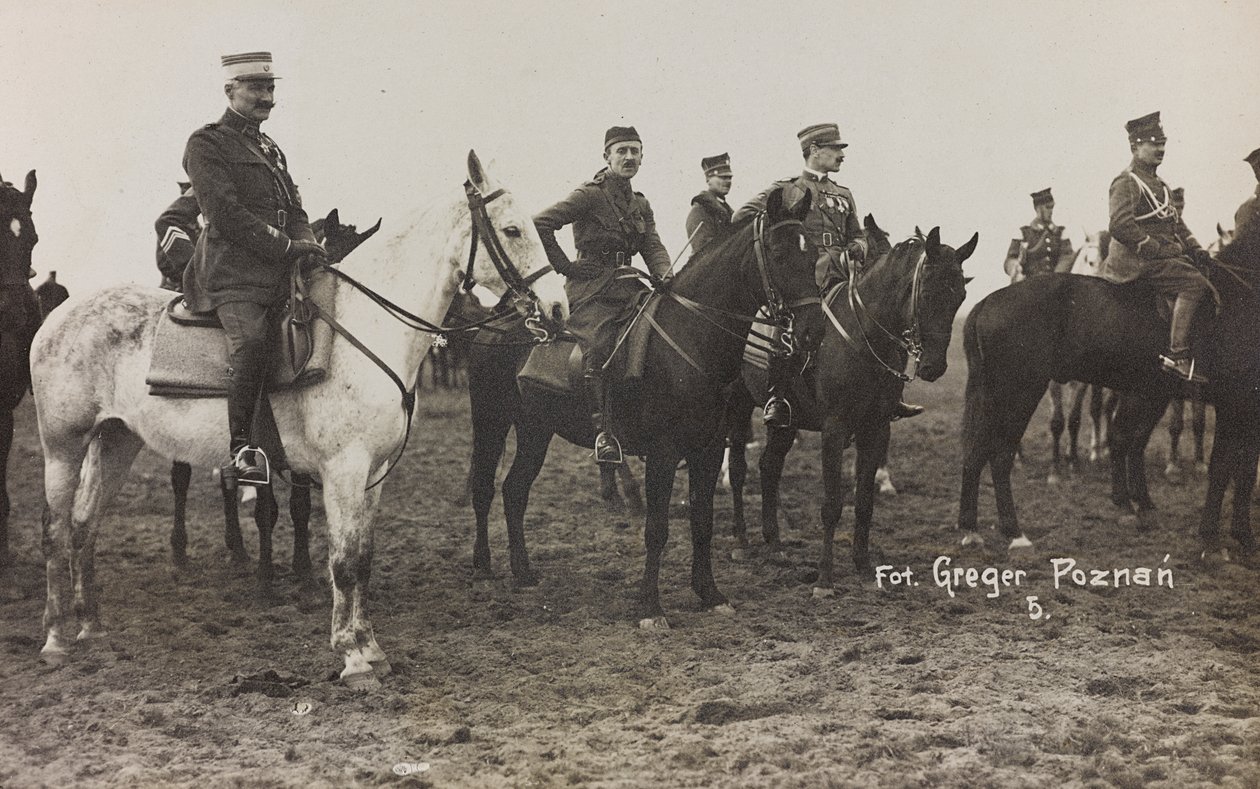 ألبوم Jack Bosio - War Campaign 1917-1920: Mission Military in Poland (Warsaw - Posen) March-April 1919، a horse battery in Posen (Poznan)، 03-041919 بواسطة K. Greger