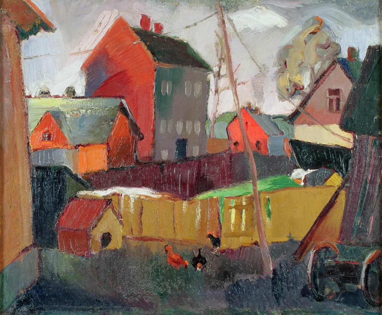 ضاحية تارتو ، 1928-1930 بواسطة Kaarel Liimand