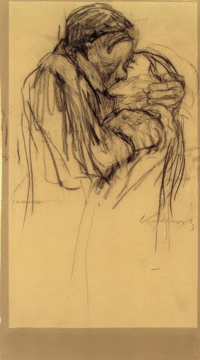 K.Kollwitz ، القبلة بواسطة كاتي كولويتز