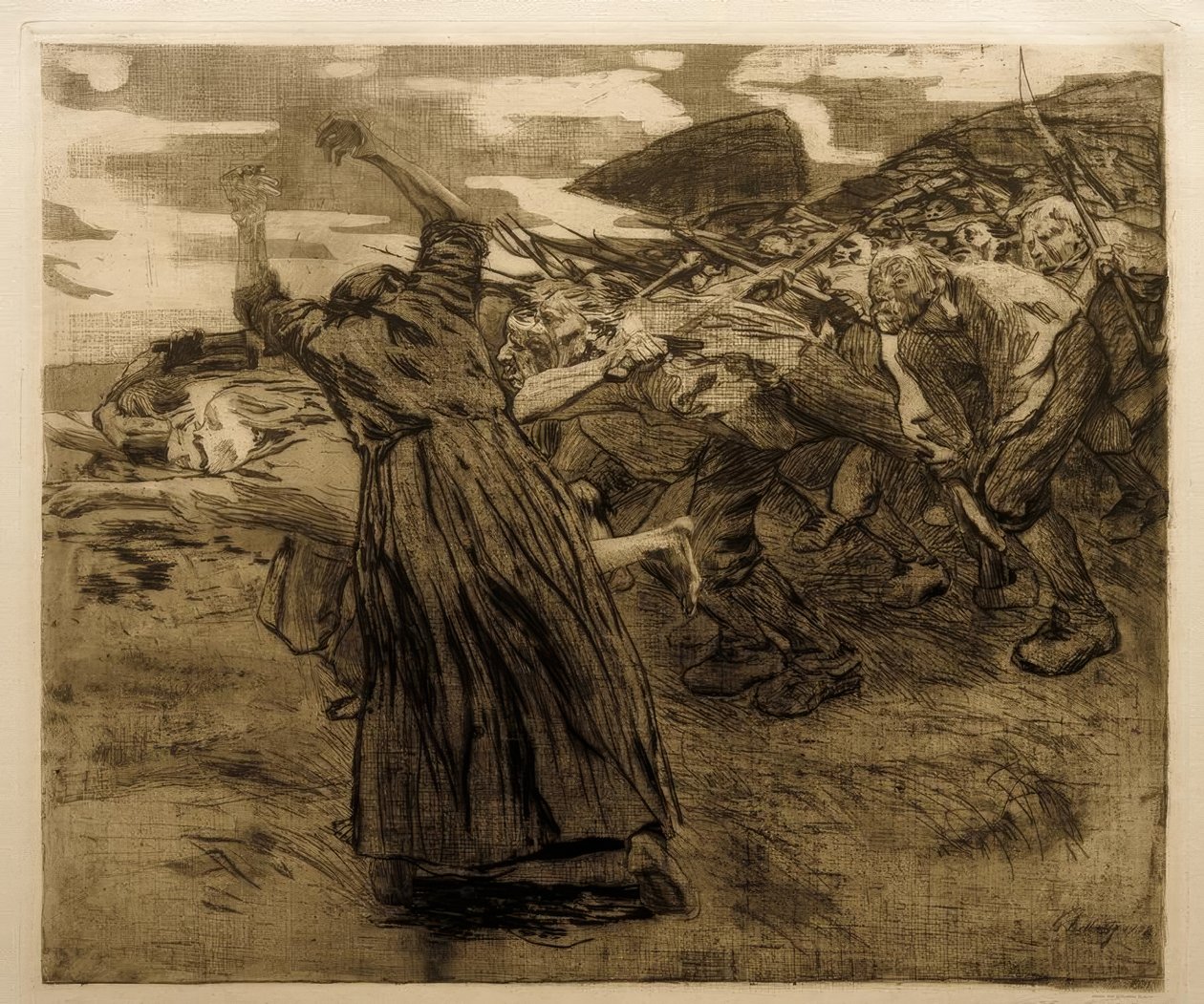 Käthe Kollwitz، Losbruch بواسطة كاتي كولويتز