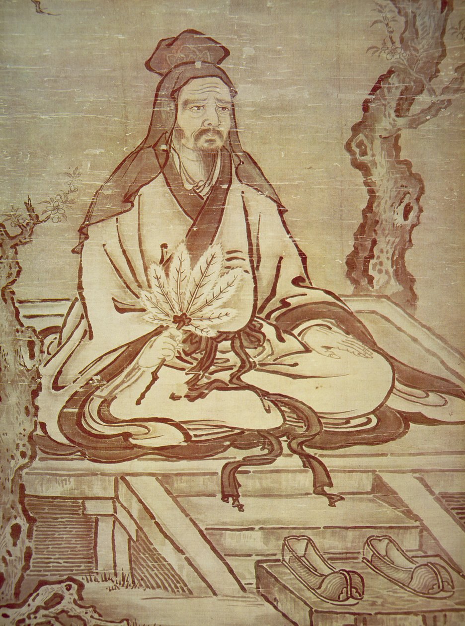 Confucius (ink on paper) بواسطة كانو تانيو