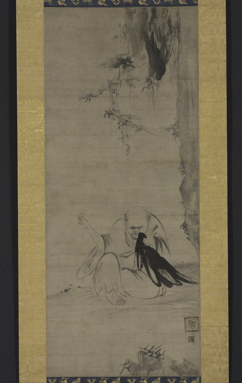 Choyo: الخياطة الراهب تحت شمس الصباح ، c.1350 أو قبل ذلك بواسطة كاي