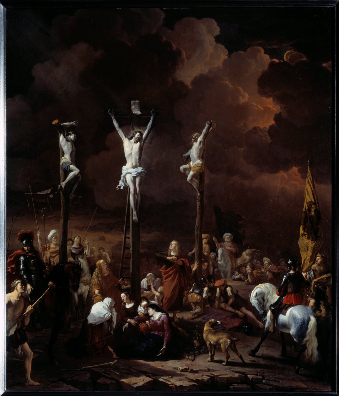 لوحة الجلجلة لكاريل دوجاردان (1621-1678) (ec.holl.) 1661 صن. 0،97x0،84 م بواسطة كاريل دوجاردان
