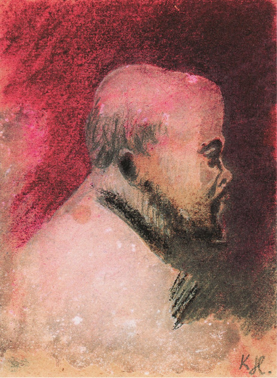 صورة للشاعر بول فيرلين (1844-1896) لكاريل هلافاشيك (1874-1898) بواسطة Karel Hlavácek