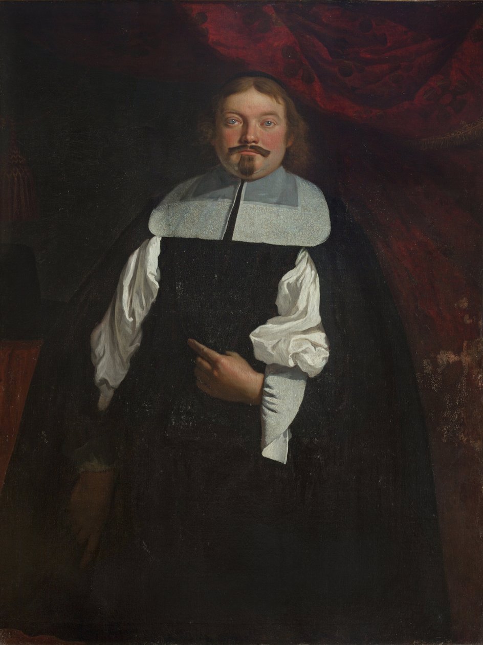 صورة للكونت همبريخت جان كزرنين من تشودينيس (1628-1682) - كاريل سكريتا (1610-1674). زيت على قماش بواسطة كاريل اكريتا