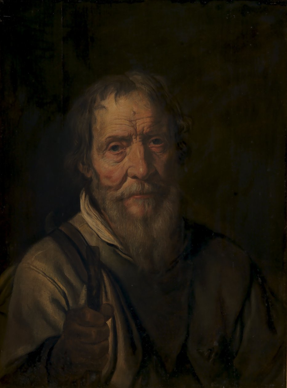 صورة لرجل عجوز. كريستيان جاكوبسن دراكنبرج بواسطة Karel van Mander III