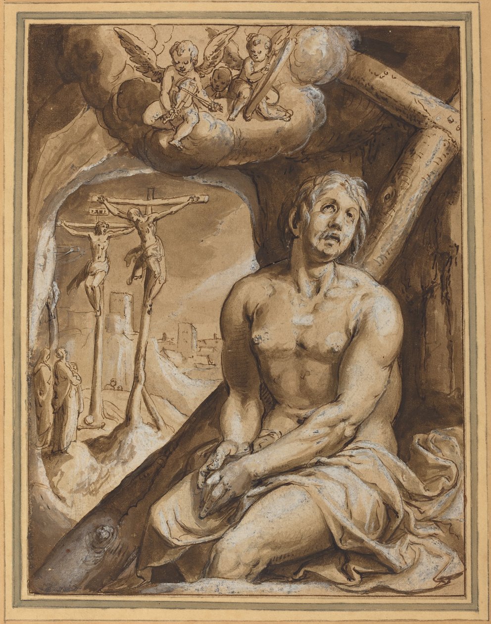 اللص الصالح بواسطة Karel van Mander I