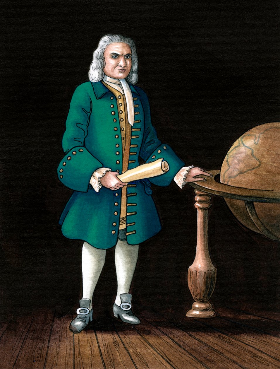 النقيب ويليام كيد ، برايفت ، 1645-1701 بواسطة كارين Humpage