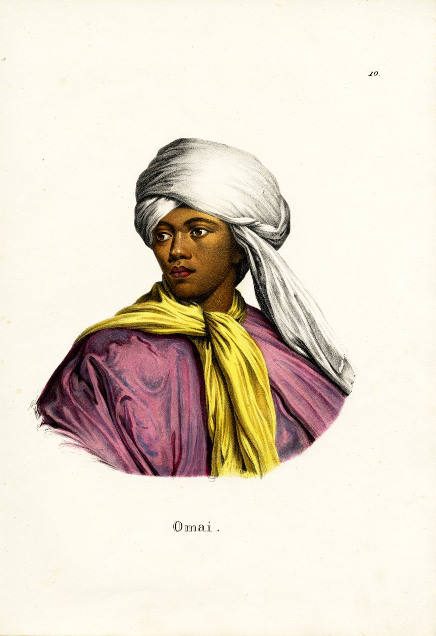 أوماي ، 1824 بواسطة كارل جوزيف برودمان