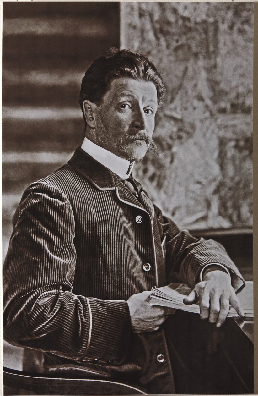 الفنان ميخائيل ألكسندروفيتش فروبل 1856-1910 بواسطة كارل أوغست فيشر