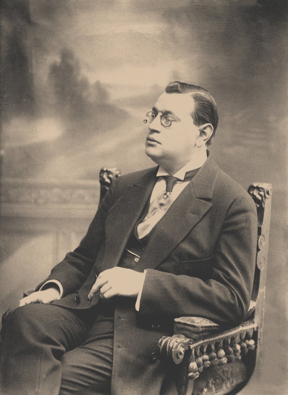 أركادي Timofeevich Averchenko 1881-1925 ، 1913 بواسطة كارل كارلوفيتش بولا