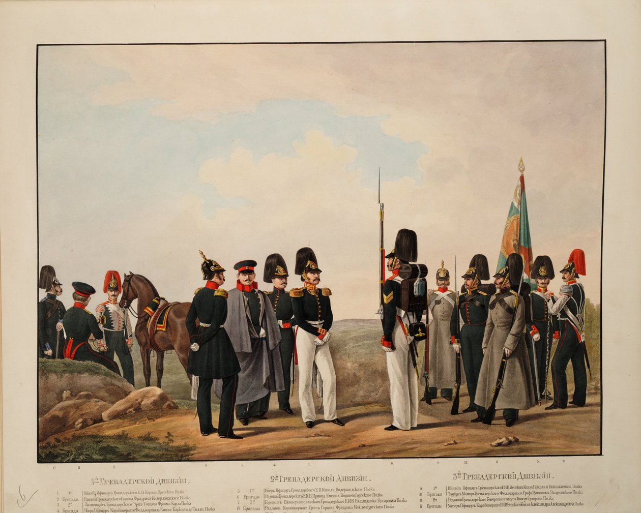 الشعب الروسية الأولى والثانية والثالثة الثالثة ، 1845-1855 بواسطة كارل كارلوفيتش بيراتسكي