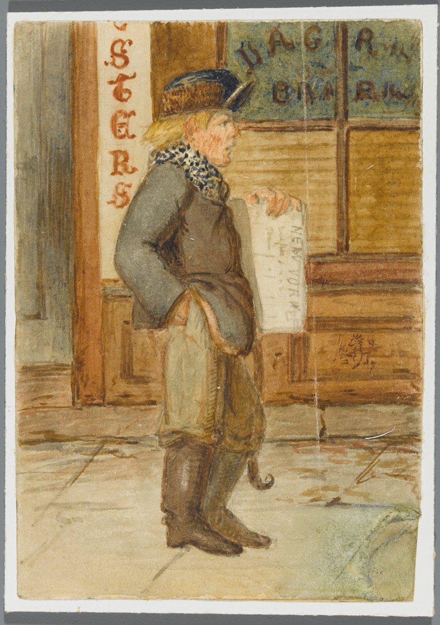 صحيفة بوي ، 1864 (مرحاض بسبب ضعف وسائل الإعلام السوداء) بواسطة كارل إل مولر