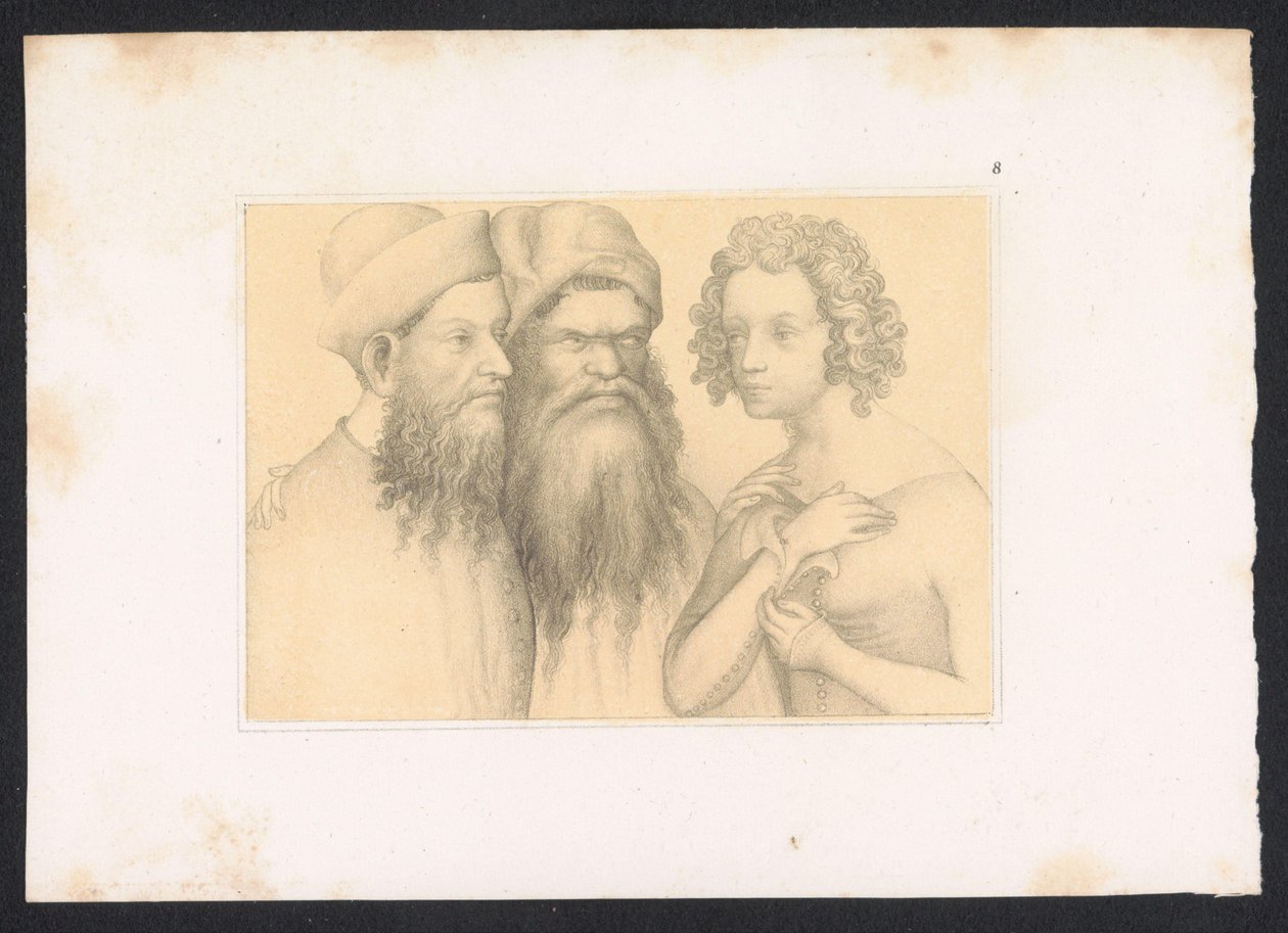 Susanna en de ouderen تصاميم ودراسات من قبل سيد هولندي من القرن الخامس عشر. قرن. بناءً على النسخ الأصلية المحفوظة في المكتبة الملكية في برلين (عنوان السلسلة) بواسطة كارل بالزوف