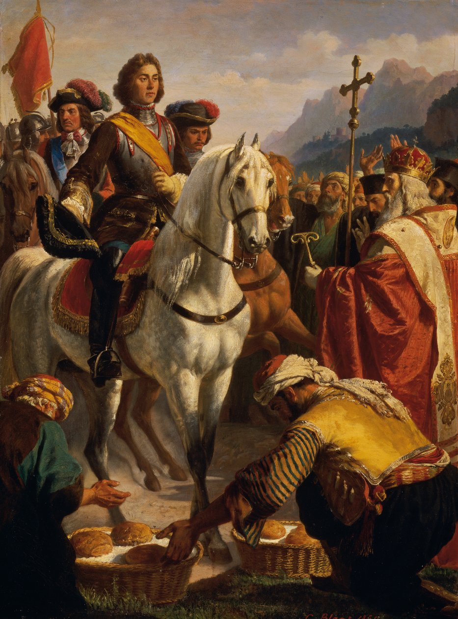 مسيرة الأمير يوجين إلى البوسنة عام 1697 بواسطة كارل فون بلاس