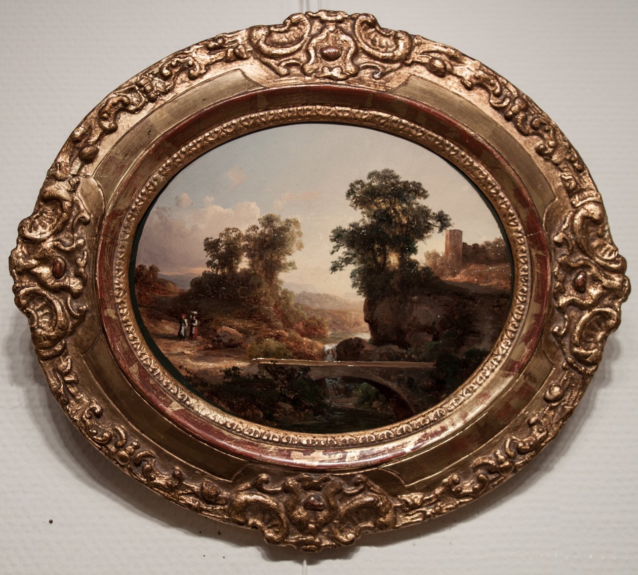 Italiai taj hiddalLandscape_from_Italy_with_a_Bridgen بواسطة كارولي ماركو الأصغر