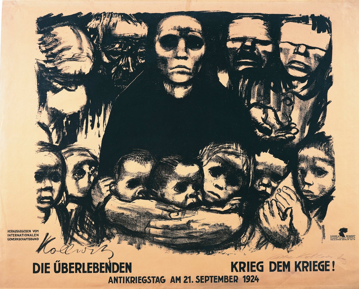 Poster for Antiwar Day بواسطة كاتي كولويتز
