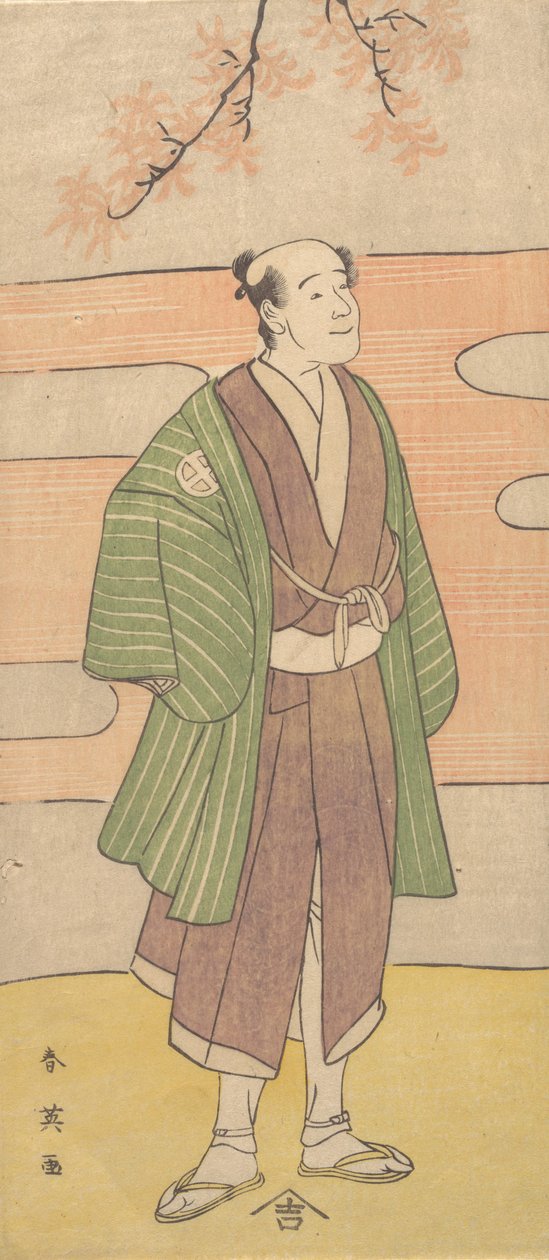 الممثل أوتاني أونيجي الثالث 1762-1819. بواسطة كاتسوكاوا شوني