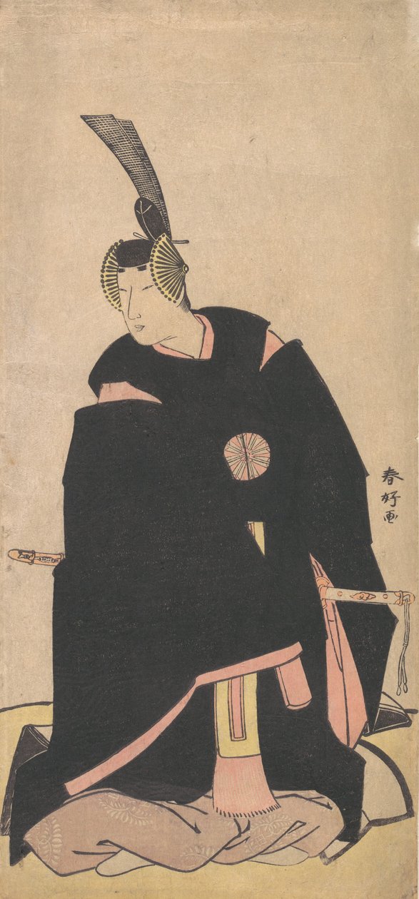 الممثل ناكامورا توميجورو ، كاليفورنيا. 1790. بواسطة كاتسوكاوا شونكو